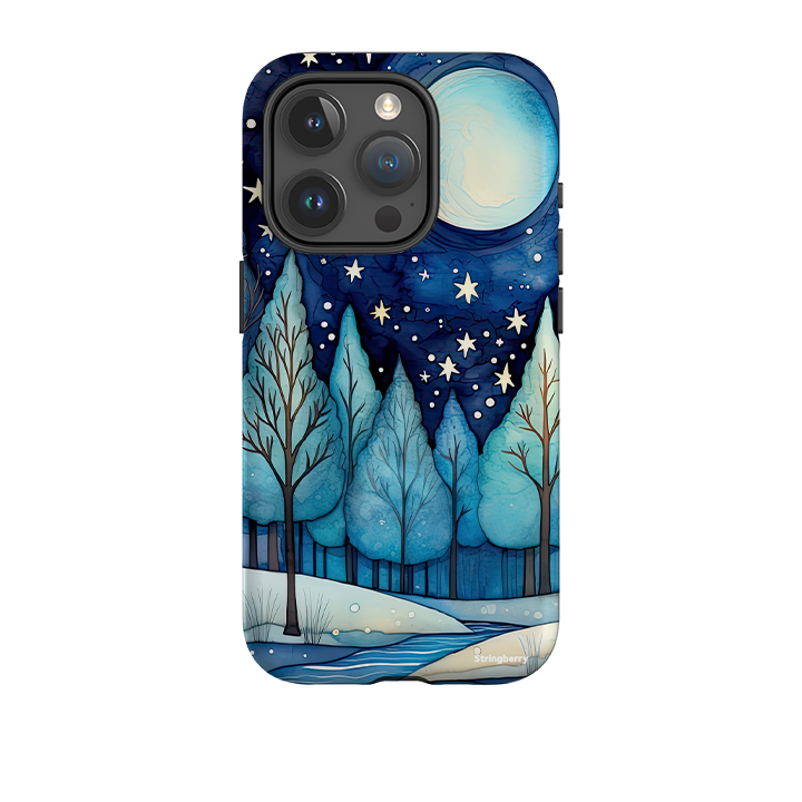 iPhone Tough Case - Blue Ice Canal