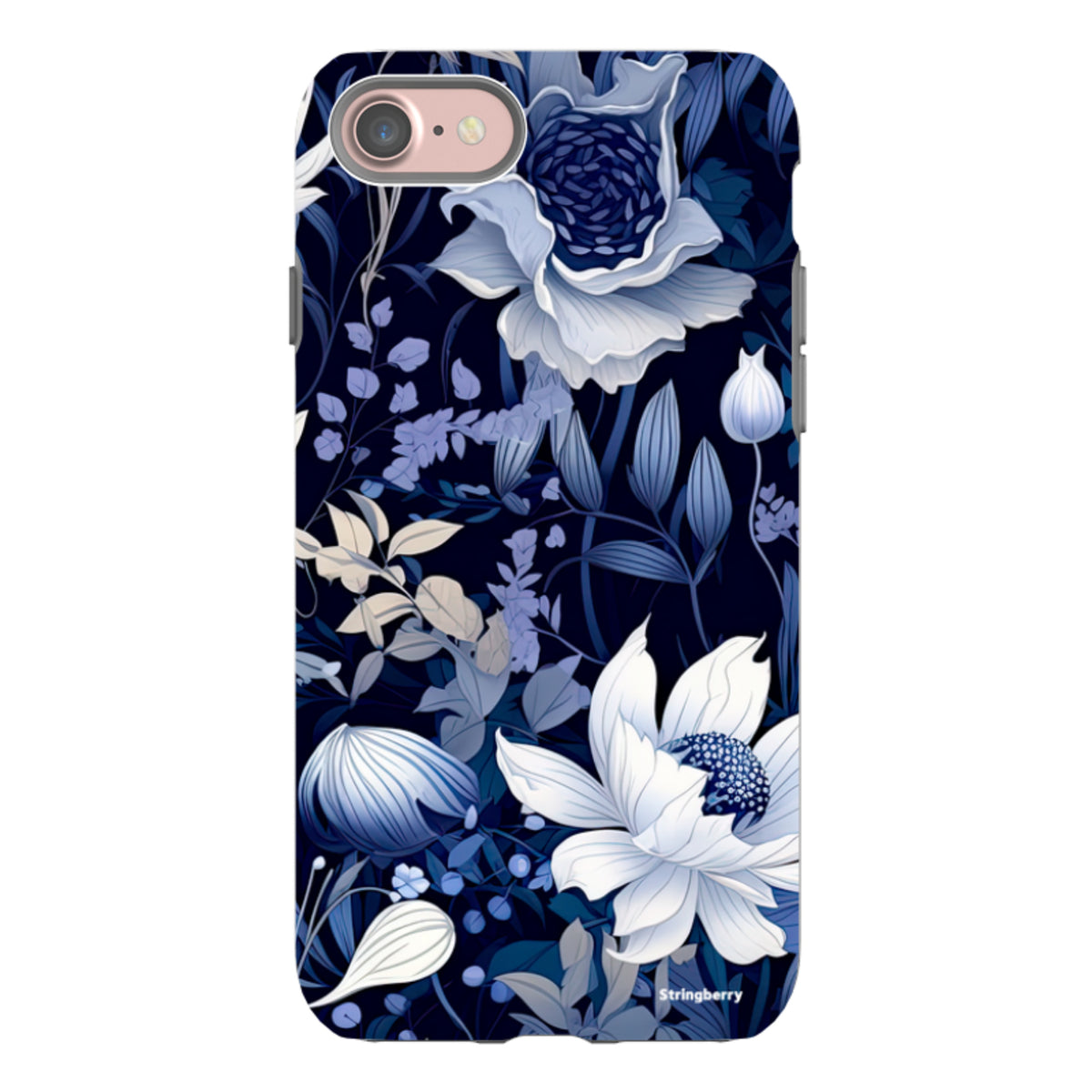 iPhone Tough Case - Blue Nutberry II