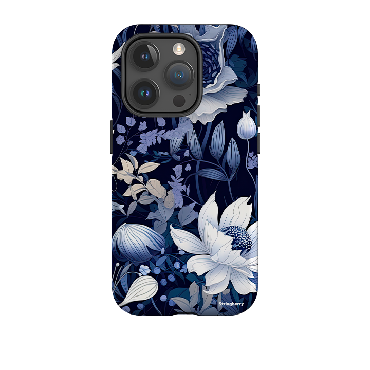 iPhone Tough Case - Blue Nutberry II