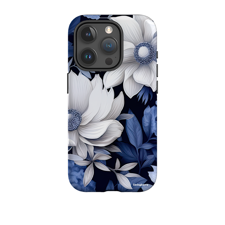 iPhone Tough Case - Blue Nutberry III