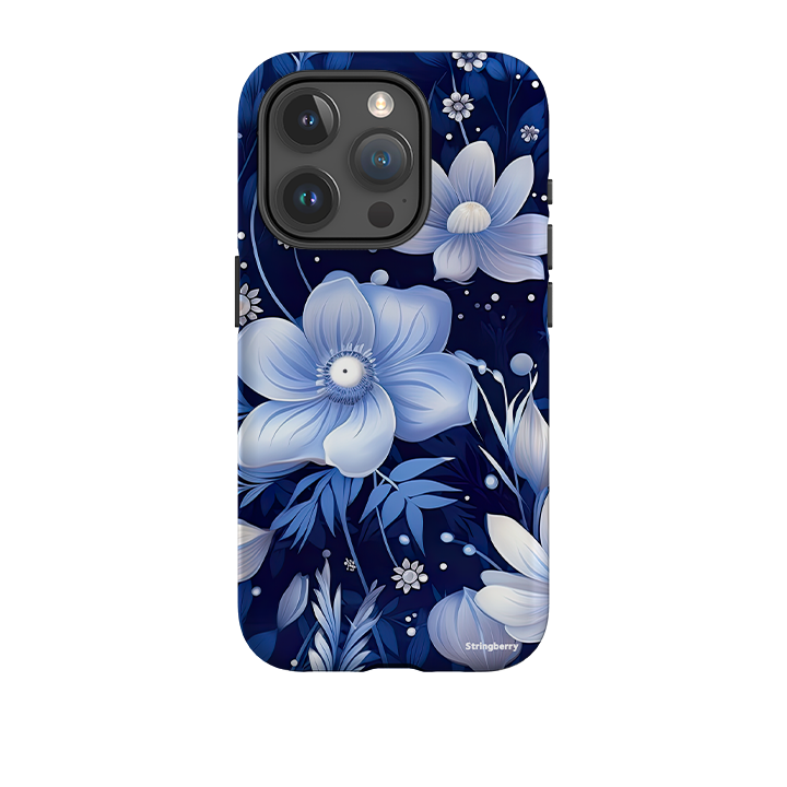 iPhone Tough Case - Blue Nutberry IV