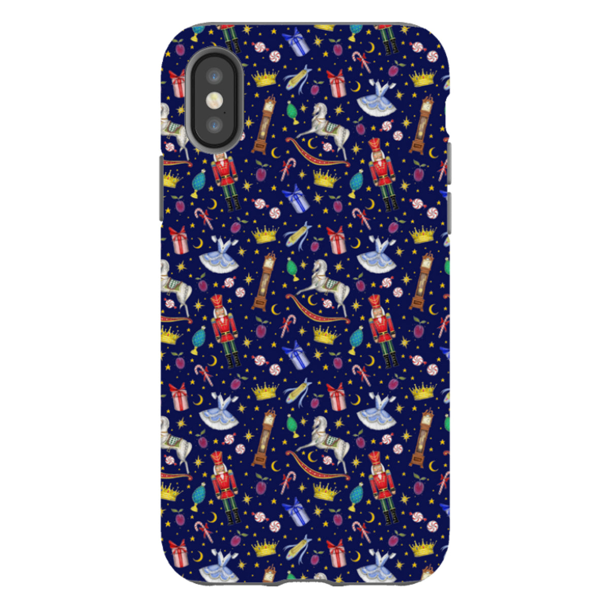 iPhone Tough Case - Blue Nutcracker By Catherine Rowe