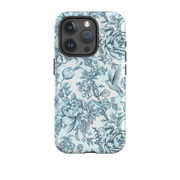 iPhone Tough Case - Blue Peonies