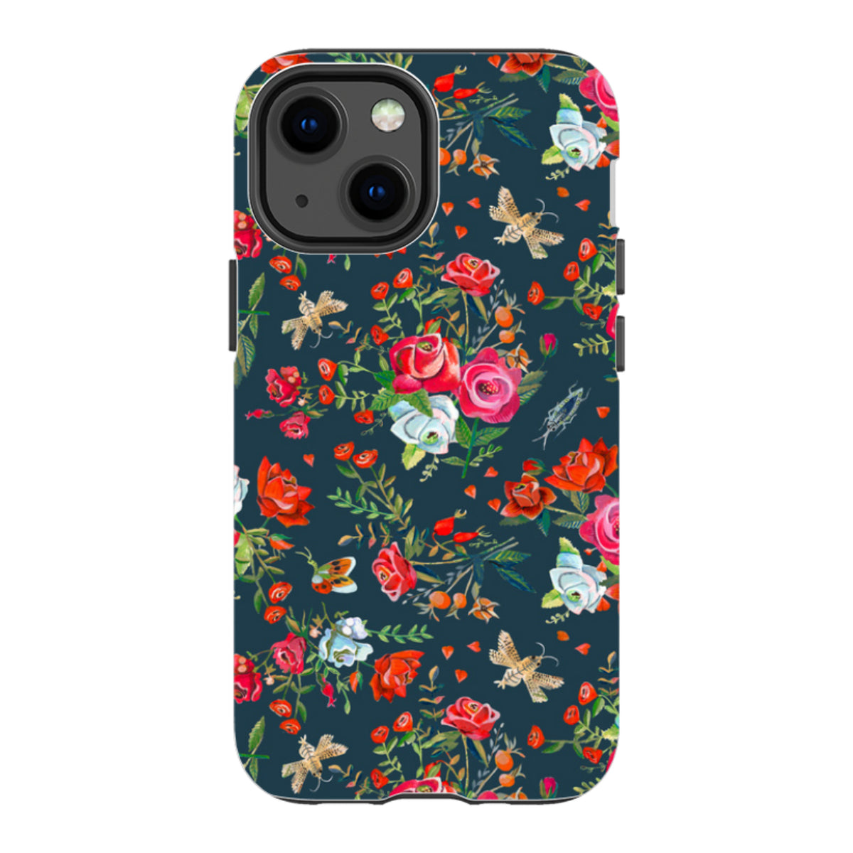 iPhone Tough Case - Blue Roses By Caroline Bonne Muller