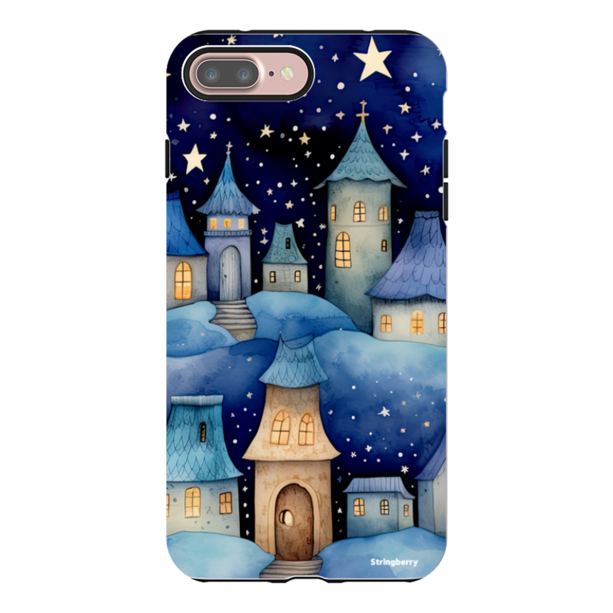iPhone Tough Case - Blue Stars