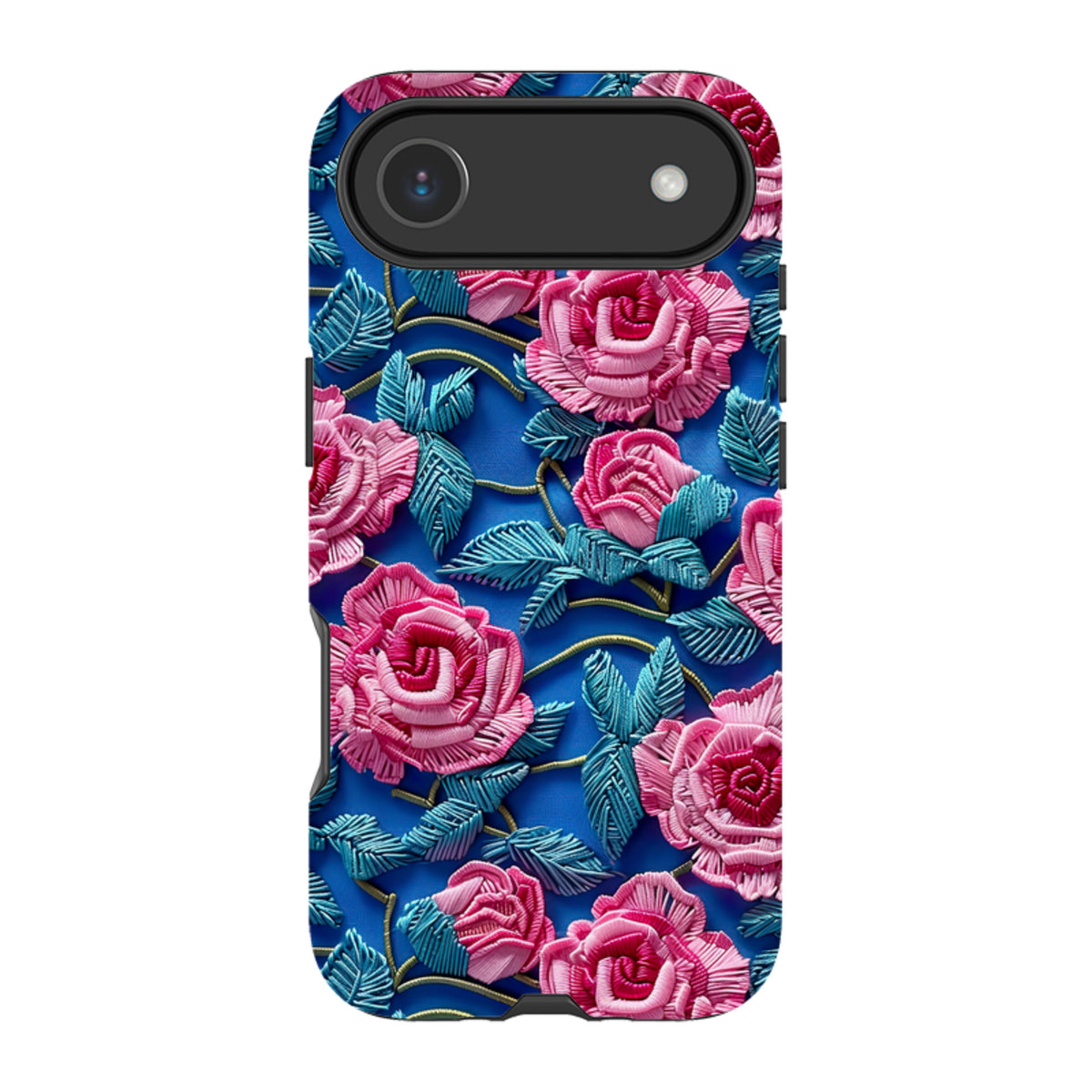 iPhone Tough Case - Blue Summer Roses