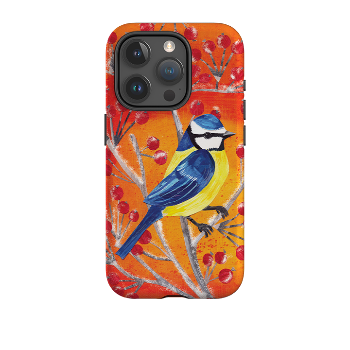 iPhone Tough Case - Blue Tit By Tracey English
