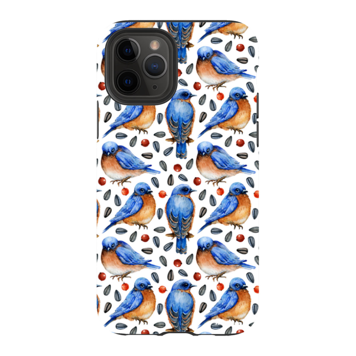 iPhone Tough Case - Bluebirds II
