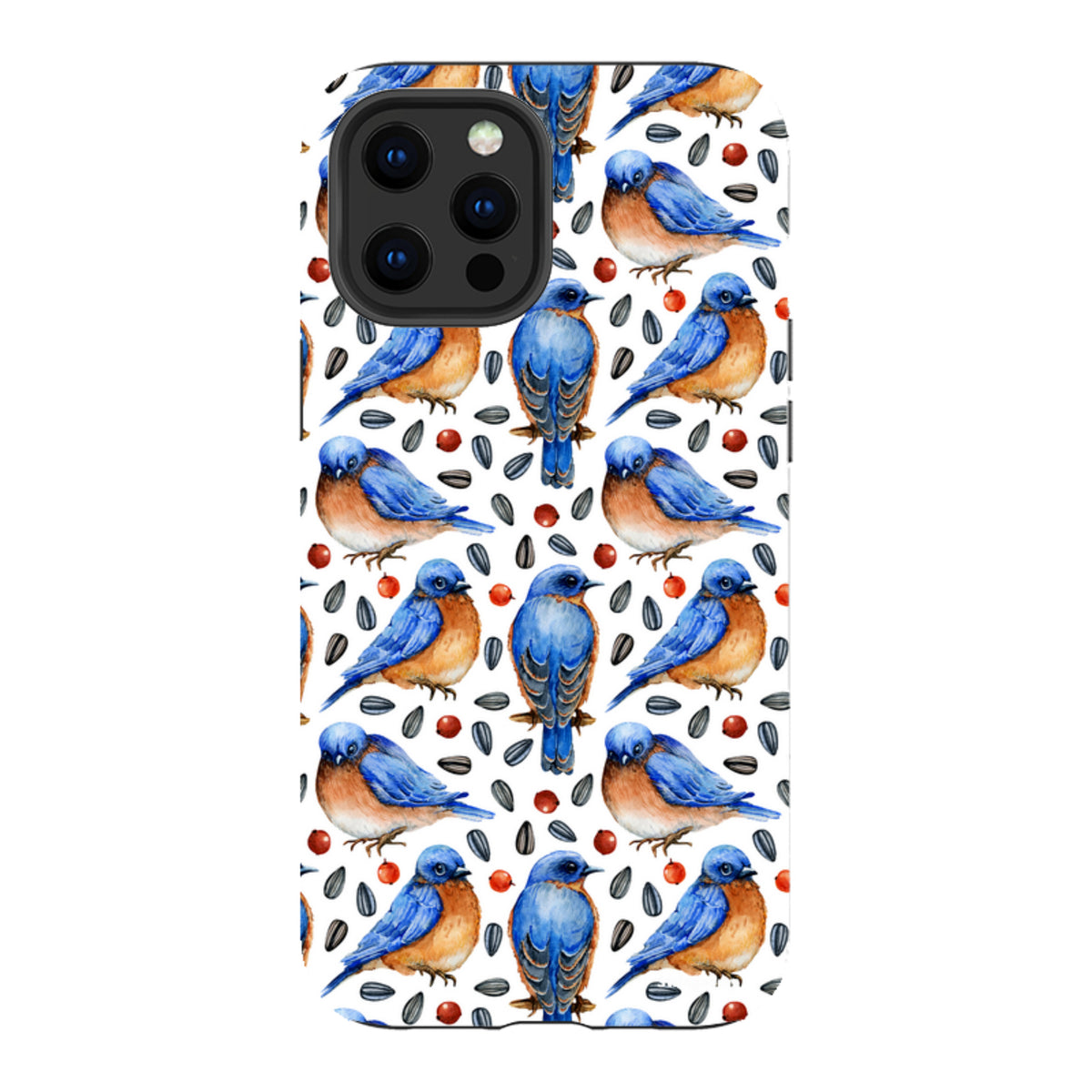iPhone Tough Case - Bluebirds II