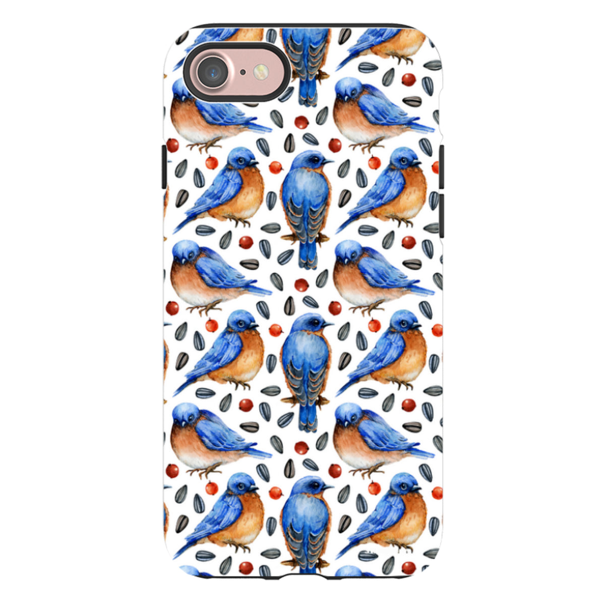 iPhone Tough Case - Bluebirds II