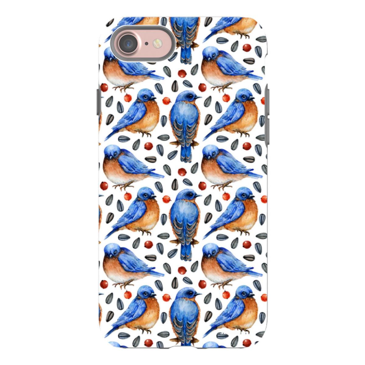 iPhone Tough Case - Bluebirds II