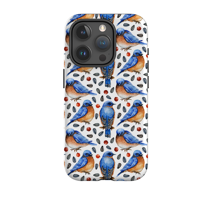 iPhone Tough Case - Bluebirds II