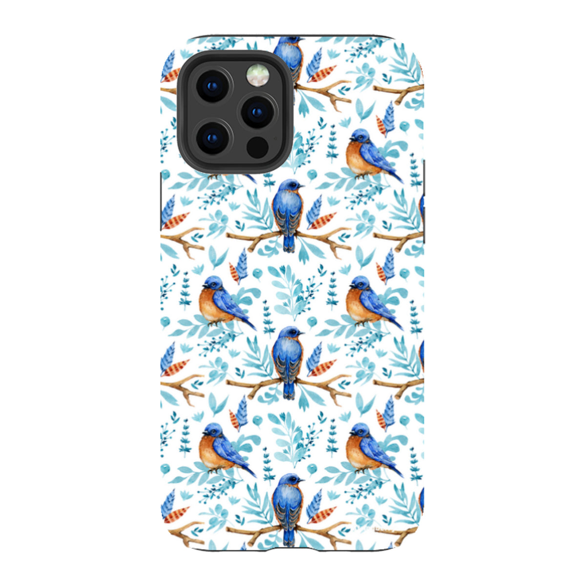 iPhone Tough Case - Bluebirds