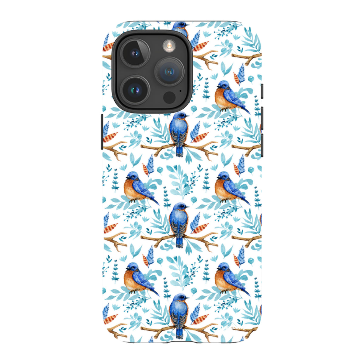 iPhone Tough Case - Bluebirds