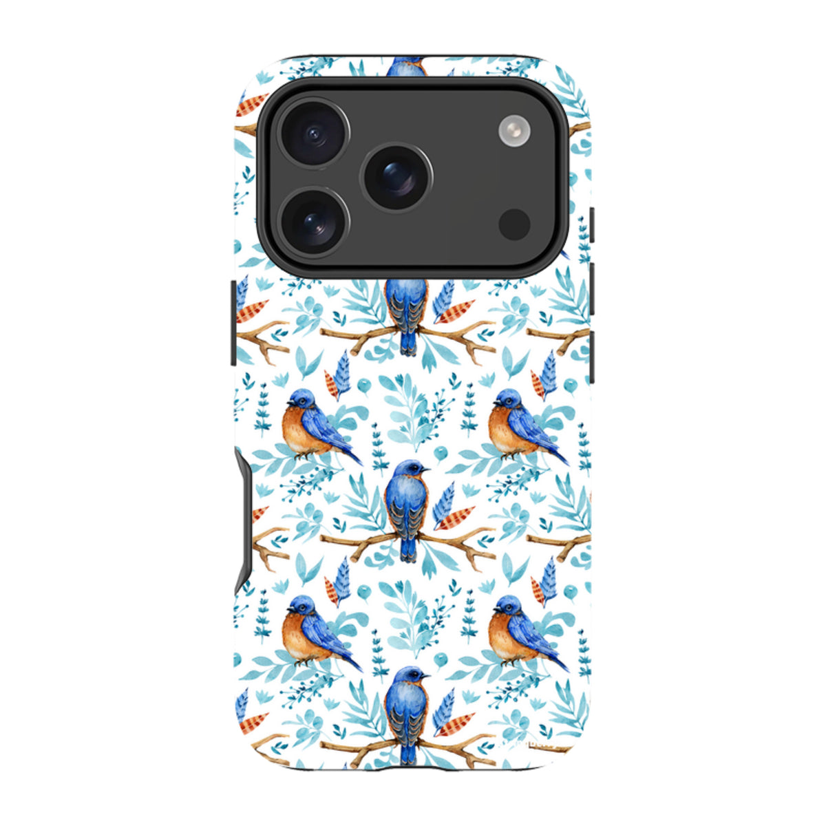 iPhone Tough Case - Bluebirds