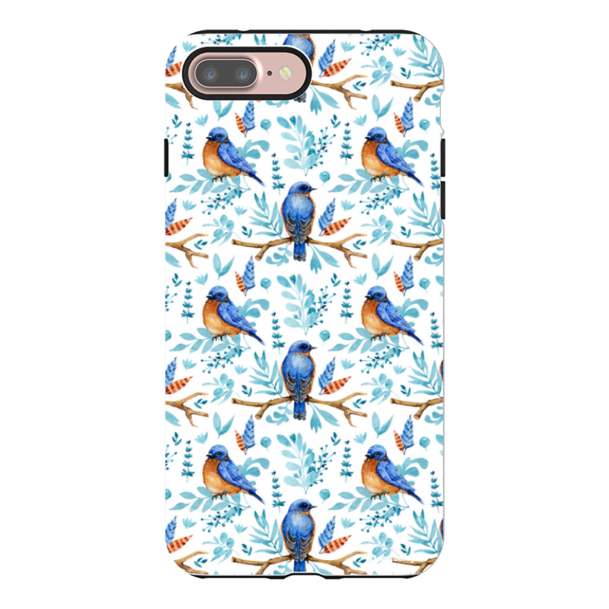 iPhone Tough Case - Bluebirds