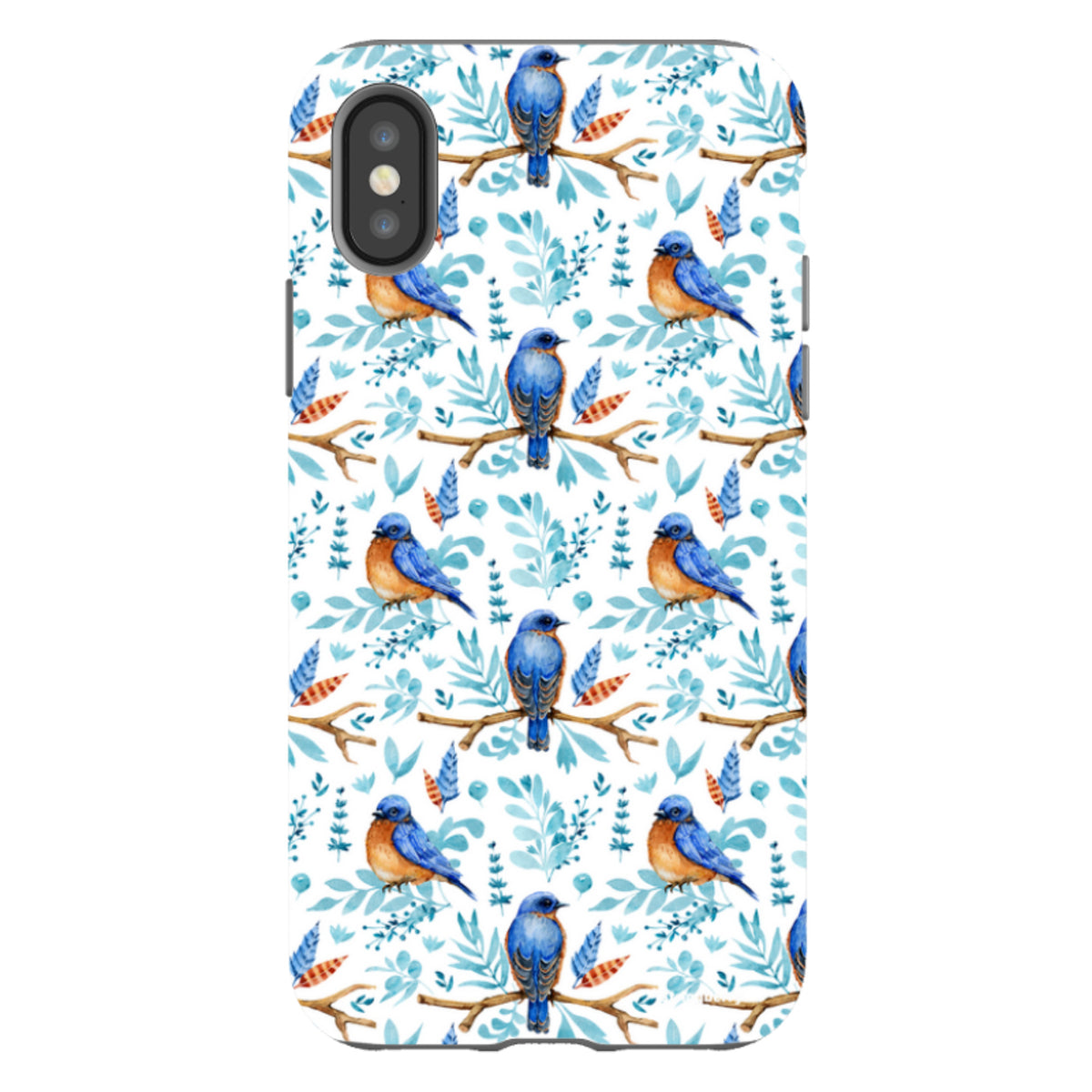iPhone Tough Case - Bluebirds