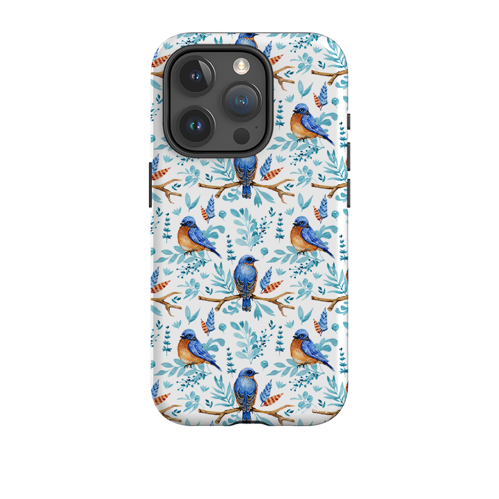 iPhone Tough Case - Bluebirds