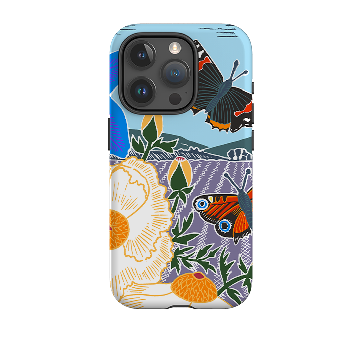 iPhone Tough Case - Bold Butterflies By Kate Heiss