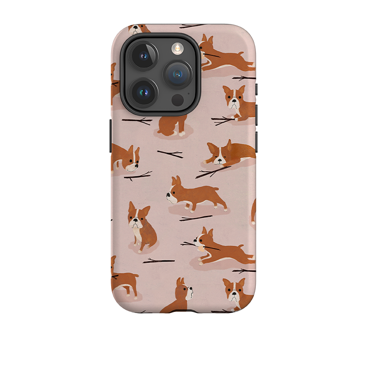 iPhone Tough Case - Boston Terrier By Katherine Quinn