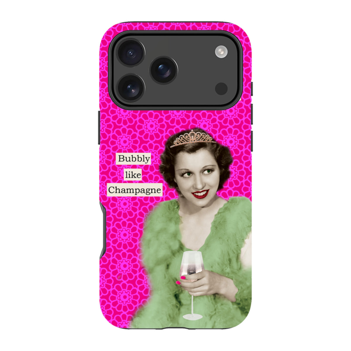 iPhone Tough Case - Bright Like Diamonds By Clare Jordan