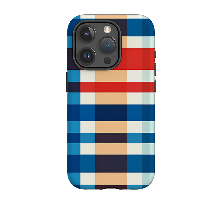 iPhone Tough Case - Budapest Gingham