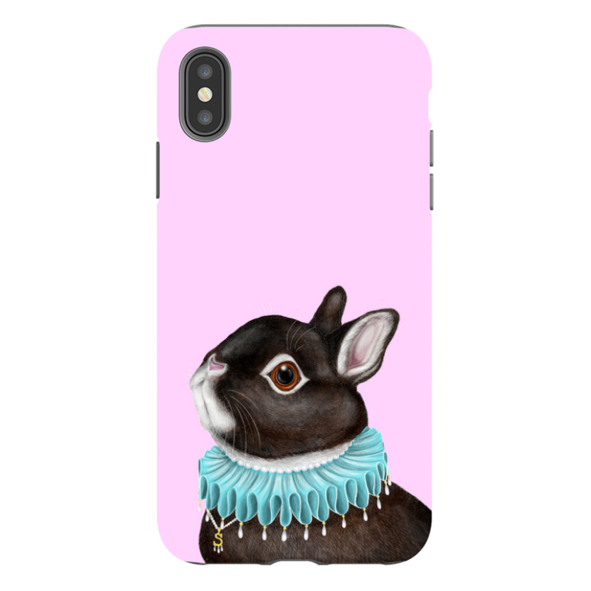iPhone Tough Case - Bunny By Catherine Rowe