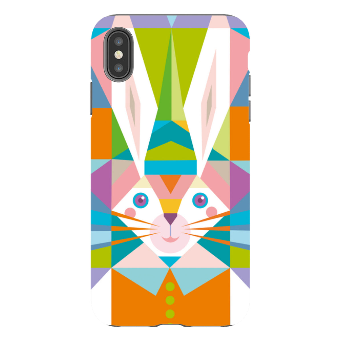 iPhone Tough Case - Bunny By Patternistas