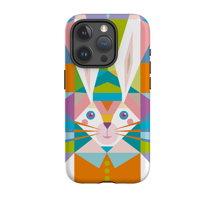 iPhone Tough Case - Bunny By Patternistas