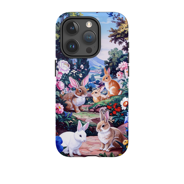 iPhone Tough Case - Bunny Wonderland