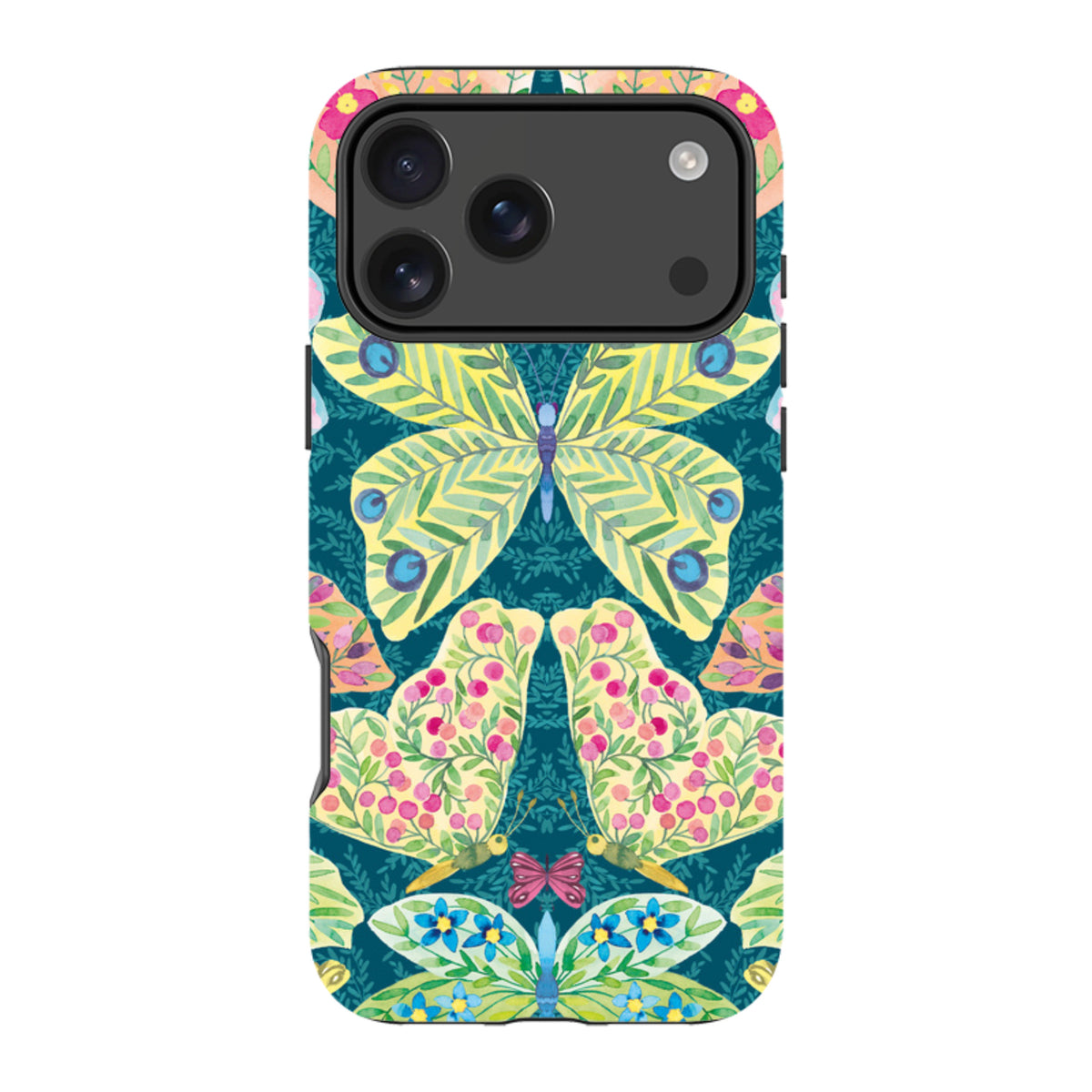 iPhone Tough Case - Butterflies By Elisabeth Haager