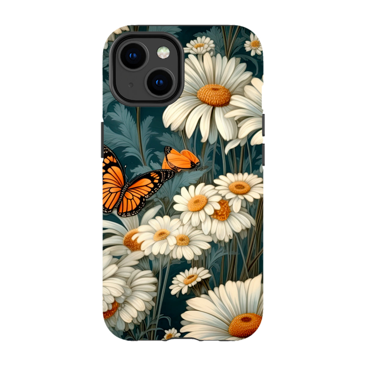 iPhone Tough Case - Butterfly Daisies II
