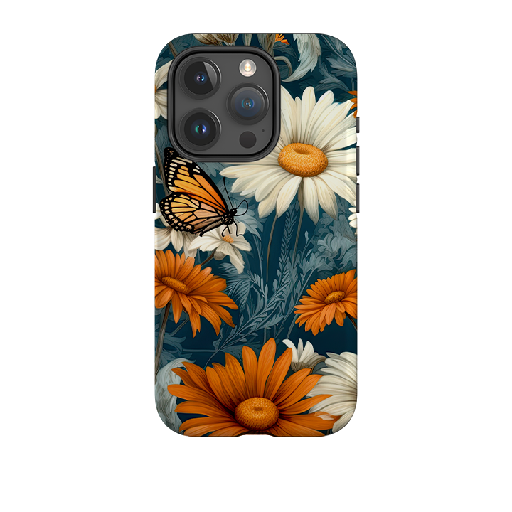 iPhone Tough Case - Butterfly Daisies