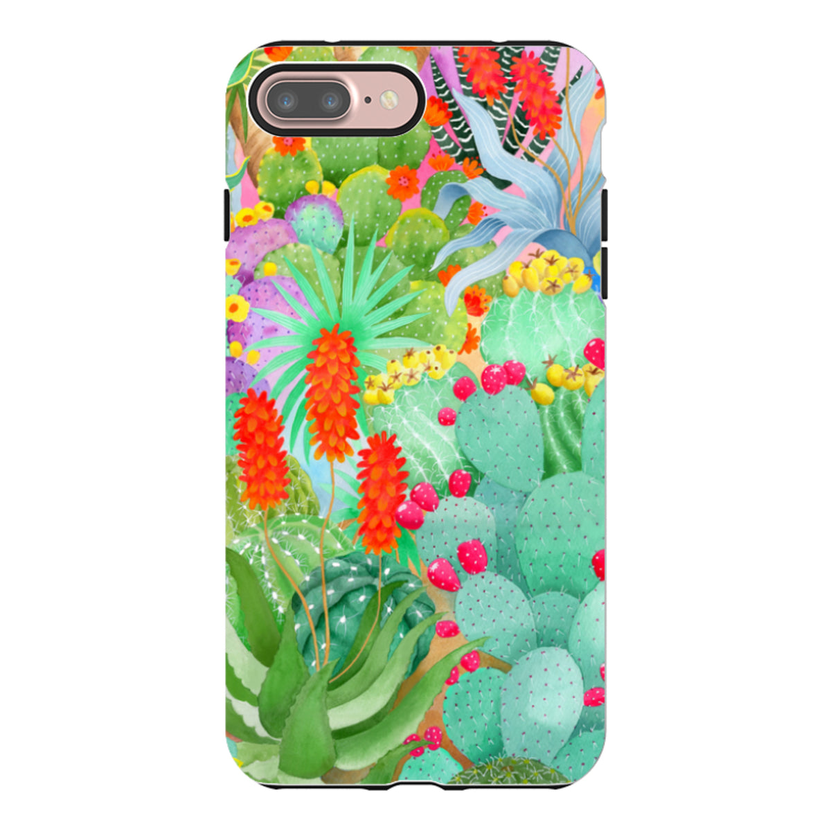 iPhone Tough Case - Cactus By Bex Parkin