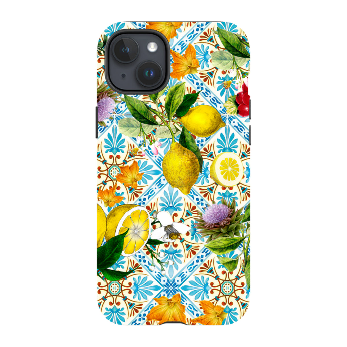 iPhone Tough Case - Cagliari Pattern