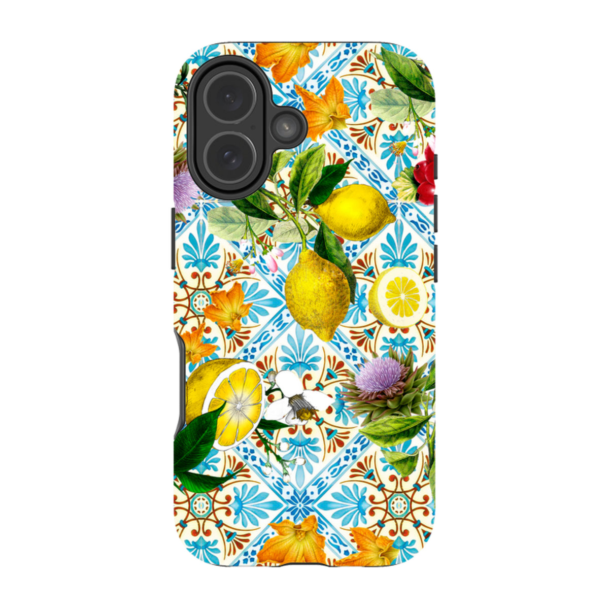 iPhone Tough Case - Cagliari Pattern