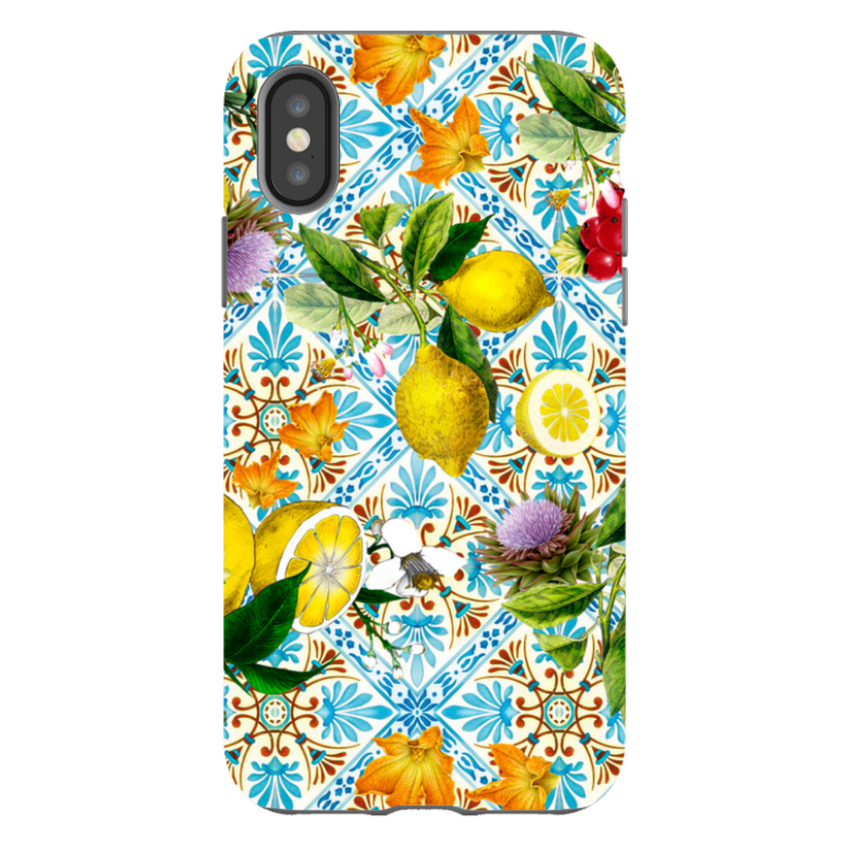 iPhone Tough Case - Cagliari Pattern