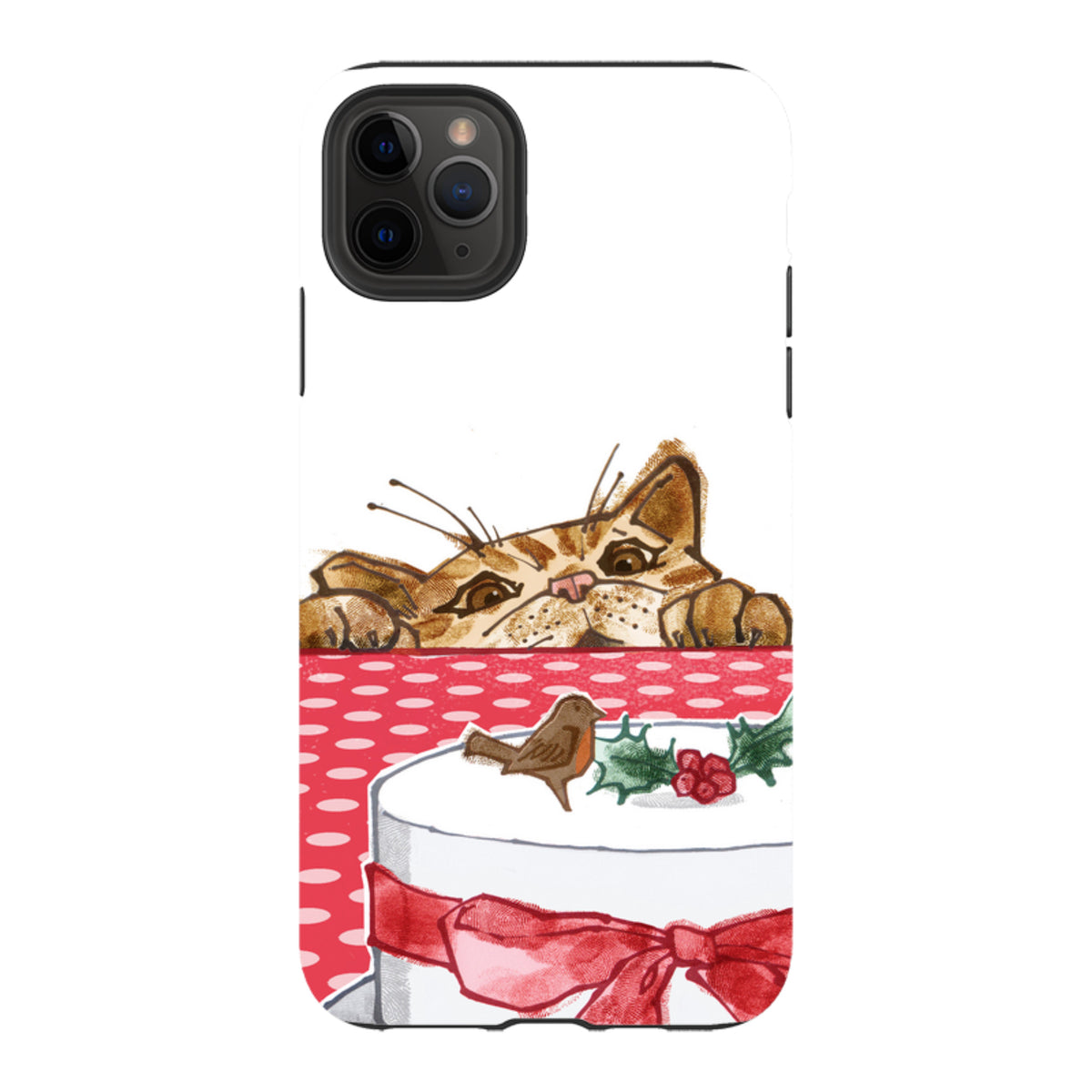 iPhone Tough Case - Cake Cat By Liane Payne