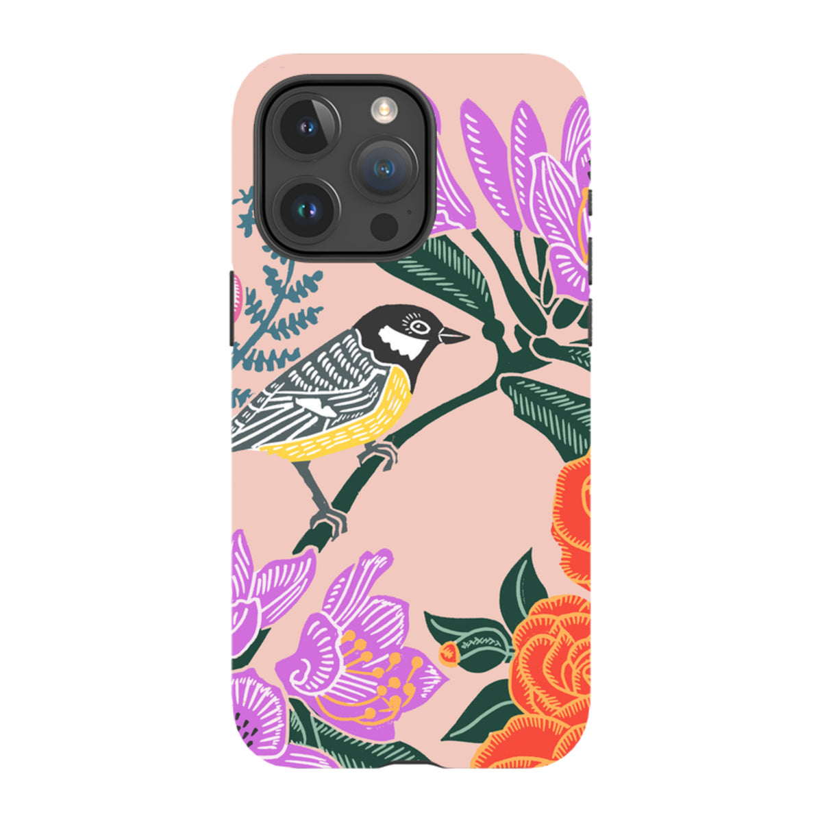 iPhone Tough Case - Camelia By Kate Heiss