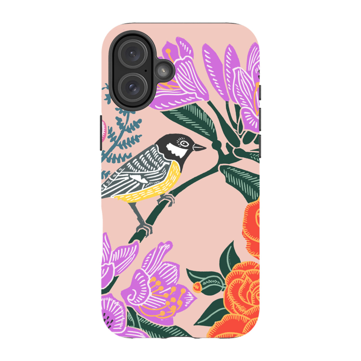 iPhone Tough Case - Camelia By Kate Heiss