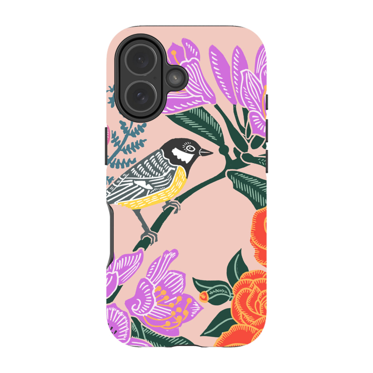 iPhone Tough Case - Camelia By Kate Heiss