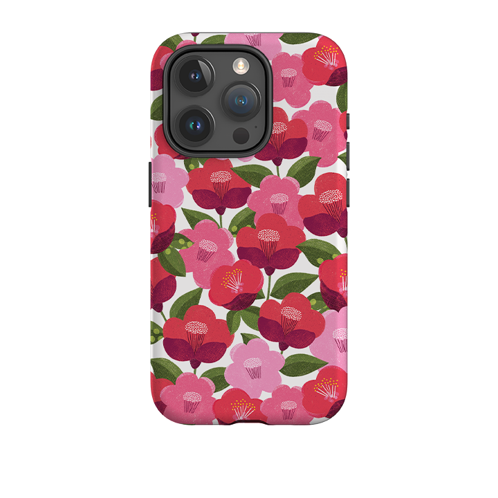 iPhone Tough Case - Camellia I By Ali Brookes
