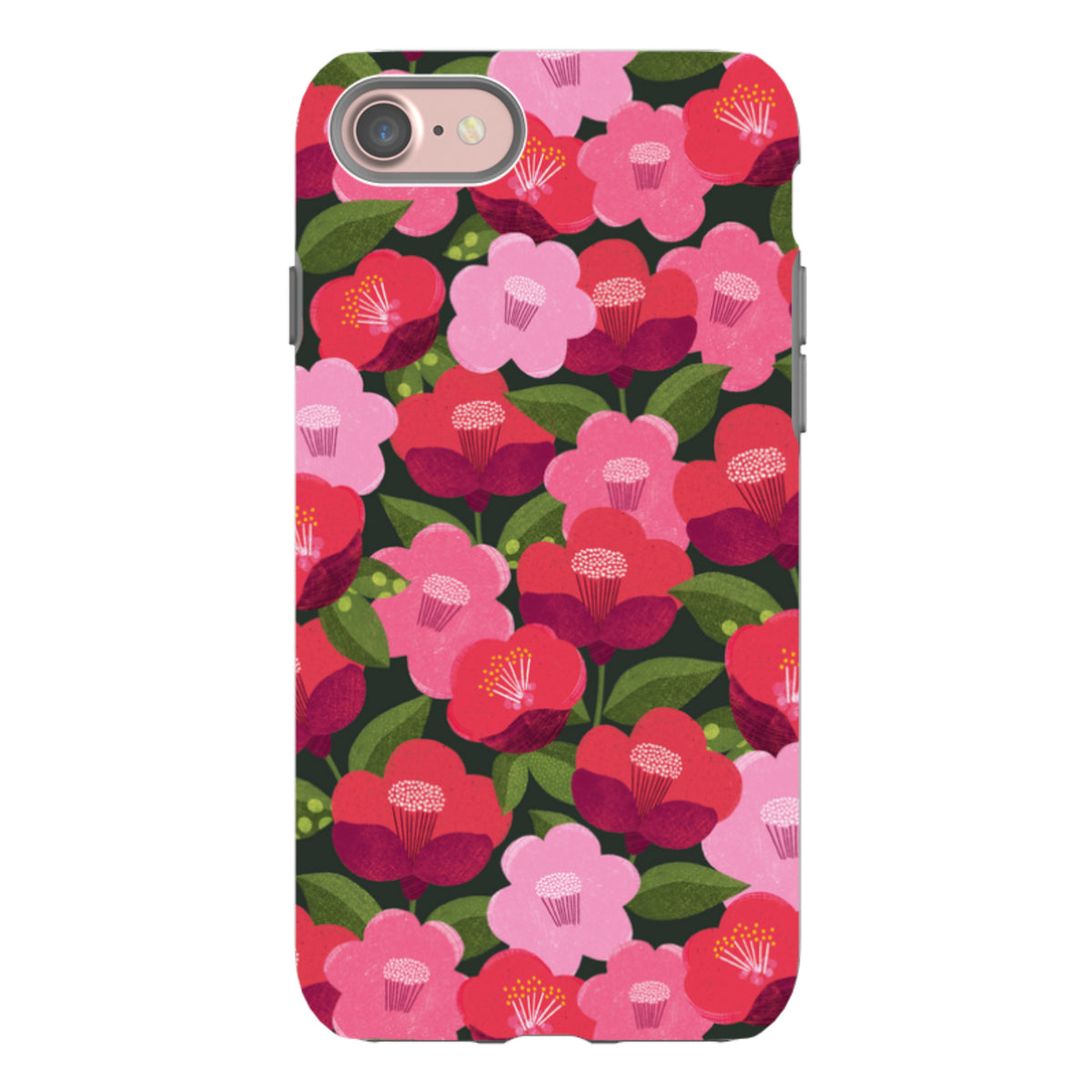 iPhone Tough Case - Camellia II By Ali Brookes