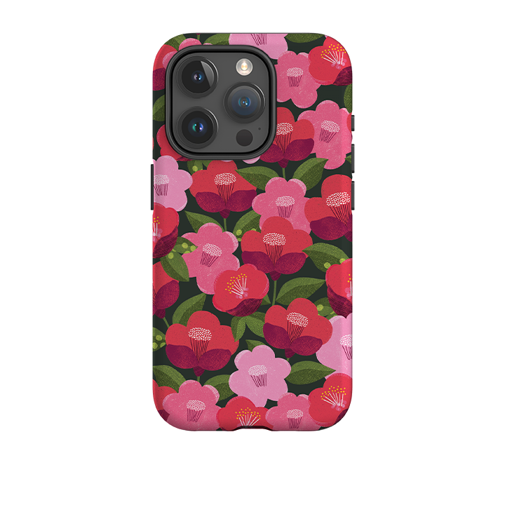 iPhone Tough Case - Camellia II By Ali Brookes