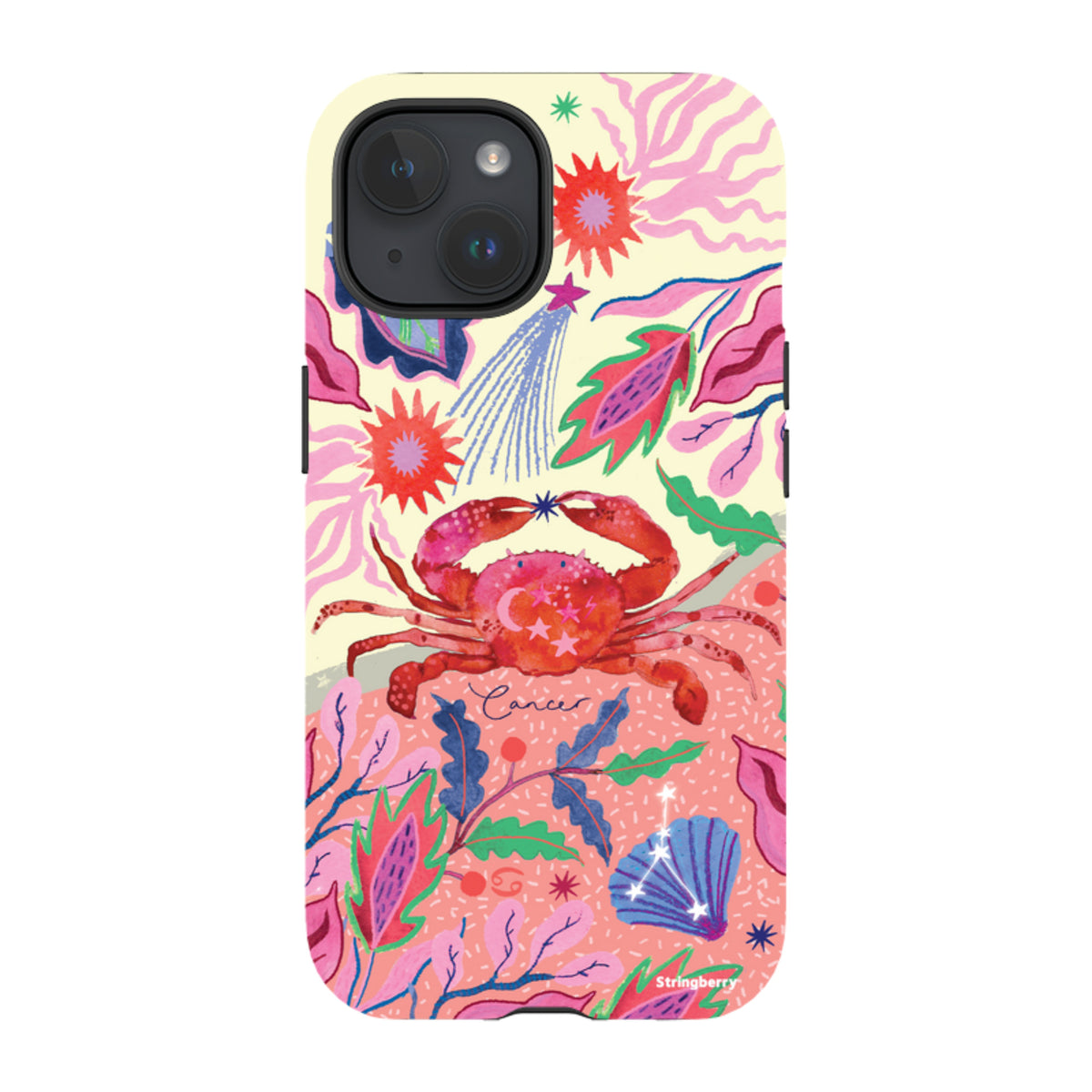 iPhone Tough Case - Cancer By Emma Frances Grant