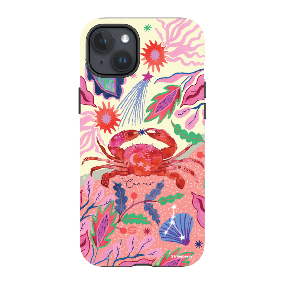 iPhone Tough Case - Cancer By Emma Frances Grant