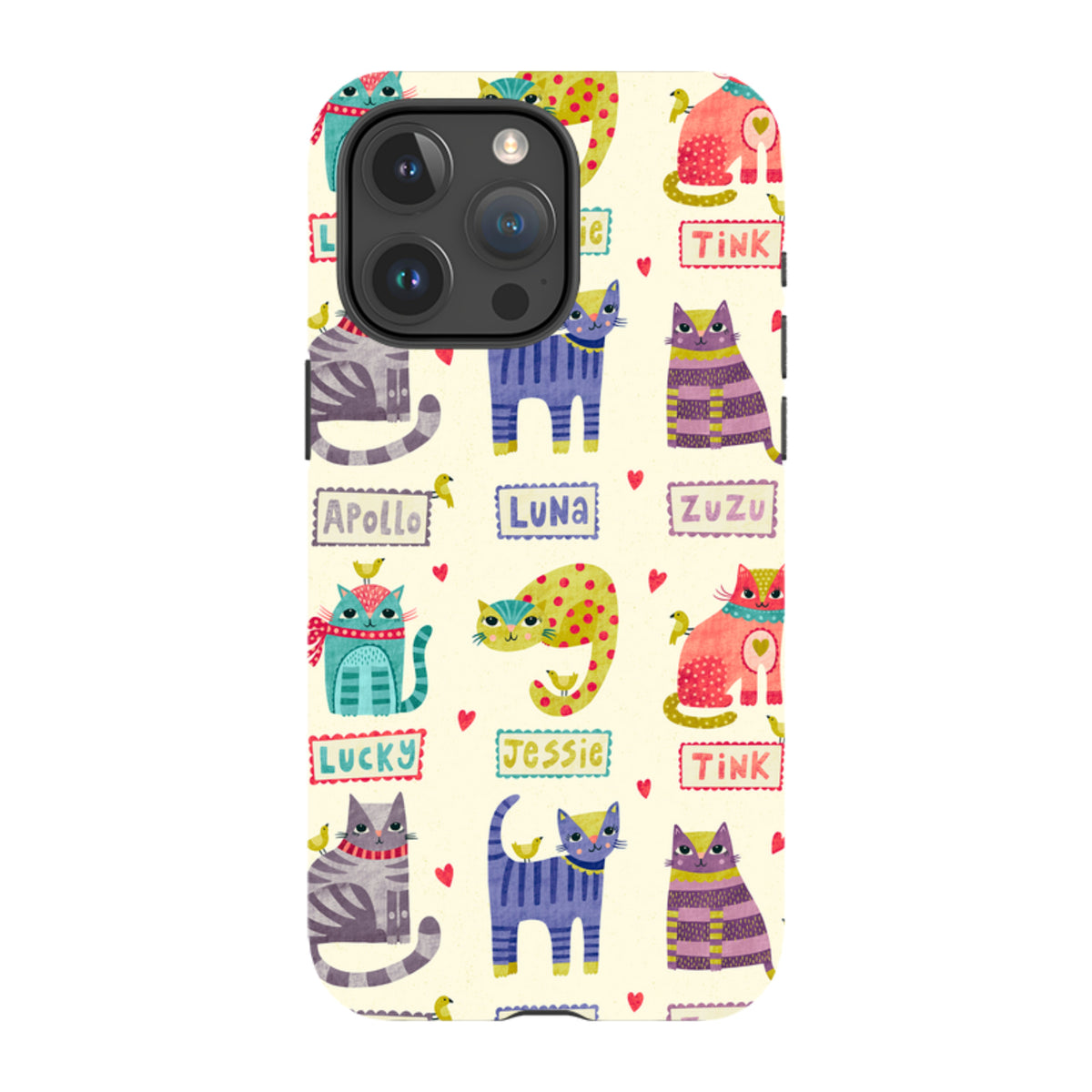 iPhone Tough Case - Cats By Suzy Taylor