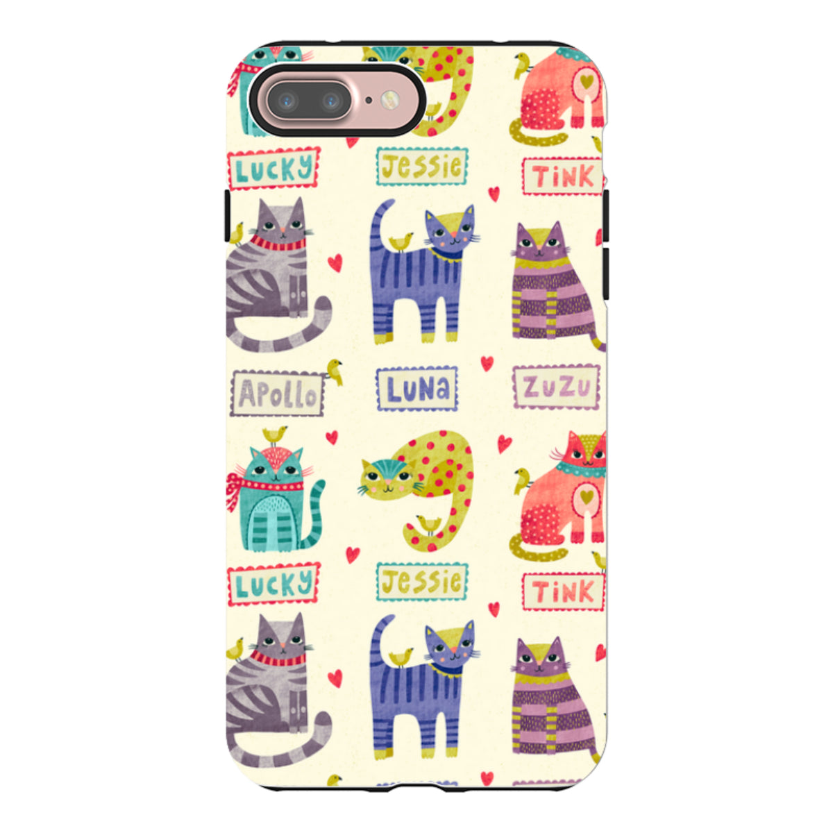 iPhone Tough Case - Cats By Suzy Taylor