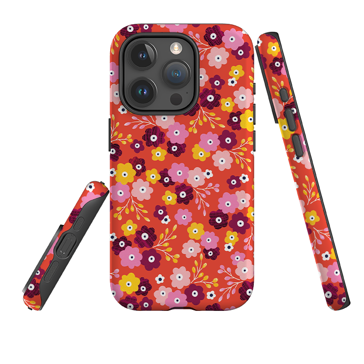 iPhone Tough Case - Cherry Blossom I By Ali Brookes