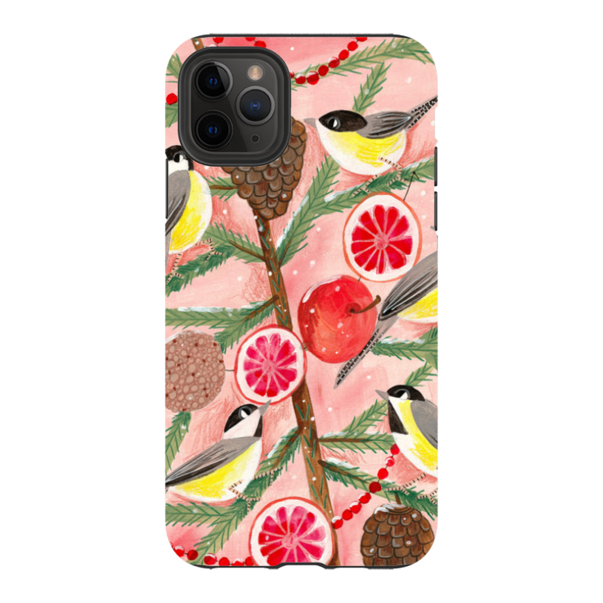 iPhone Tough Case - Chickadee By Caroline Bonne Muller